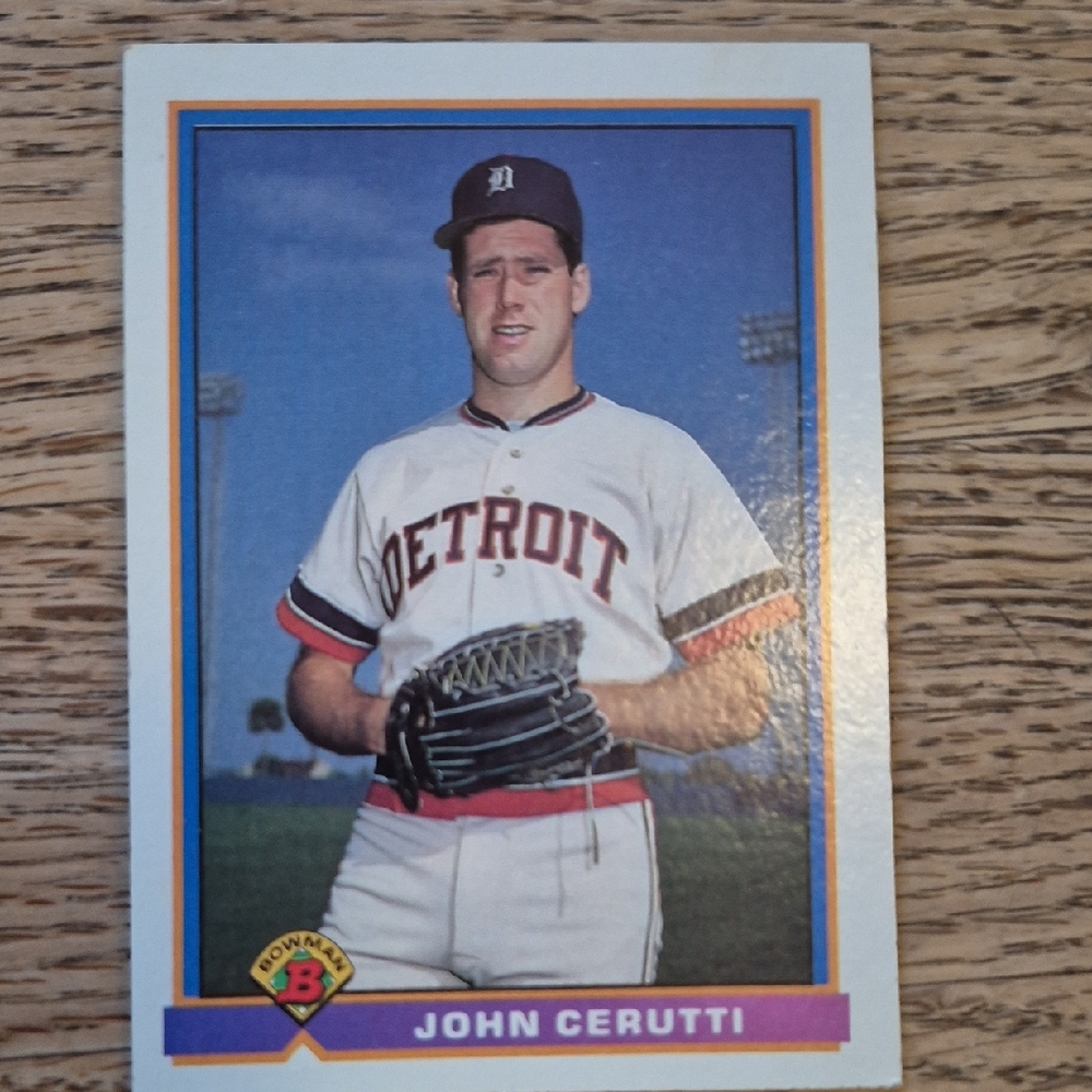 Baseball Card - John Cerutti